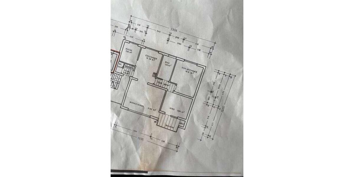 Etagenwohnung Weissach - 3 Zimmer, 97 m&sup2;, 1.250&euro; | Angebot:26399971