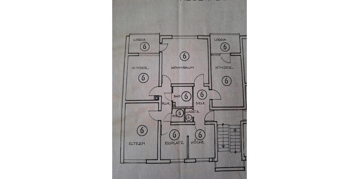 Etagenwohnung Rheinau - 4 Zimmer, 94 m&sup2;, 1.000&euro; | Angebot:26326694