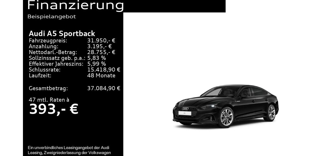 Audi A5 39.790 km 31.950 &euro; Bad Hersfeld 36251