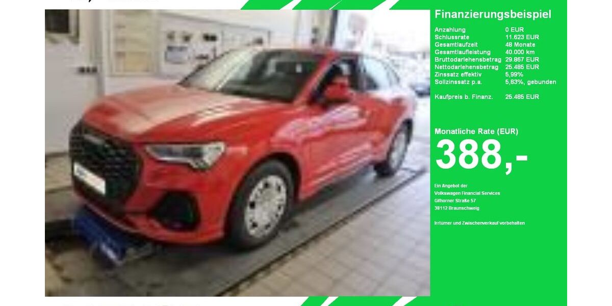 Audi Q3 142.579 km 25.485 &euro; Oelde (Stromberg) 59302