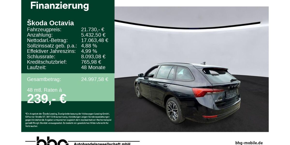 Skoda Octavia 71.202 km 21.730 &euro; Ettlingen 76275