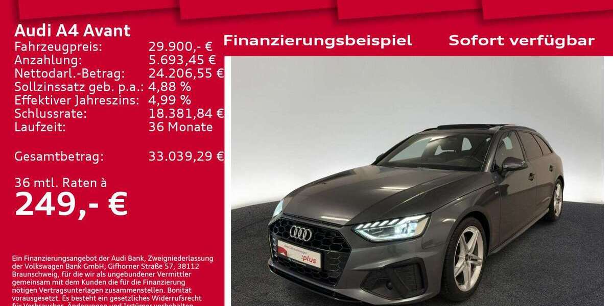 Audi A4 57.450 km 29.900 &euro; Berlin 12489