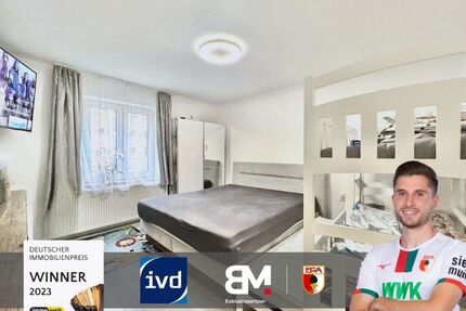 Gepflegte 2,5-Zimmer Erdgeschoßwohnung in Augsburg-Haunstetten