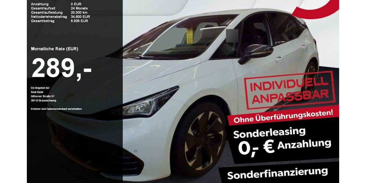 Cupra Born 10.500 km 34.440 &euro; Wackersdorf 92442