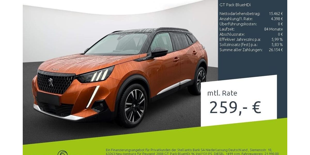 Peugeot 2008 56.806 km 18.940 &euro; Ahaus 48683