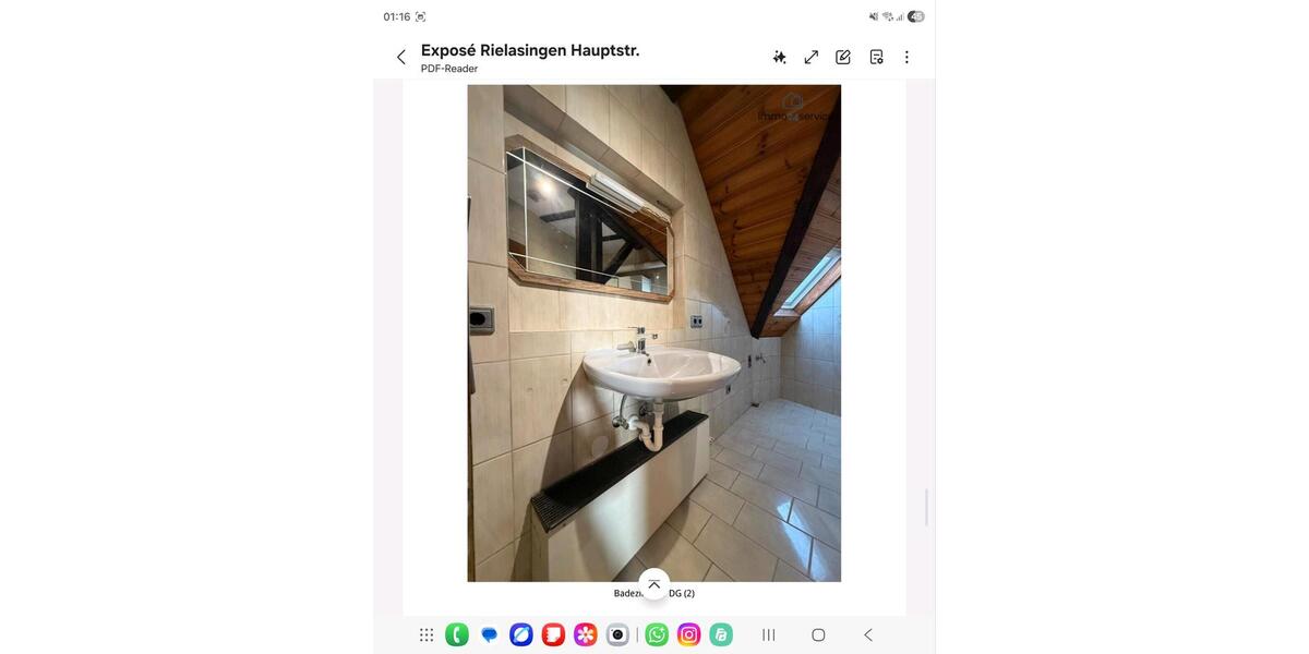 Etagenwohnung Rielasingen-Worblingen Worblingen - 4 Zimmer, 80 m&sup2;, 1.250&euro; | Angebot:26400993
