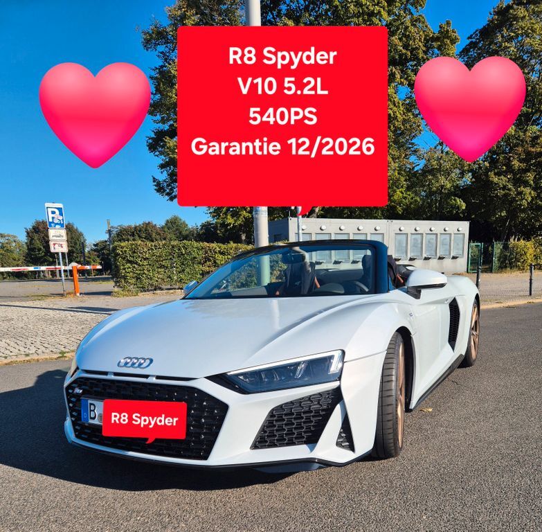 Audi R8 6.800 km 125.490 € Berlin 13349