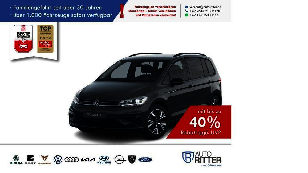 VW Touran 8.000 km 36.790 &euro; Eschenbach 92676