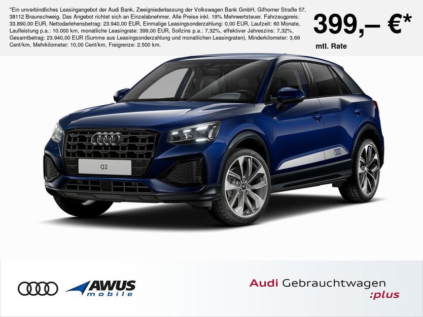 Audi Q2 11.799 km 32.890 € Wismar 23970