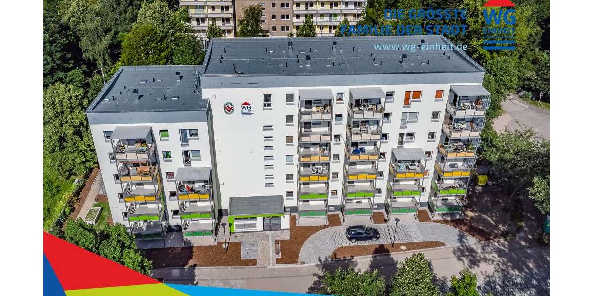 Etagenwohnung Chemnitz Hutholz - 2 Zimmer, 52 m&sup2;, 365&euro; | Angebot:26865962