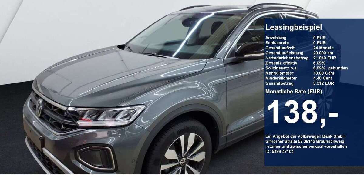 VW T-Roc 22.180 km 21.040 &euro; Vilsbiburg LK Landshut 84137