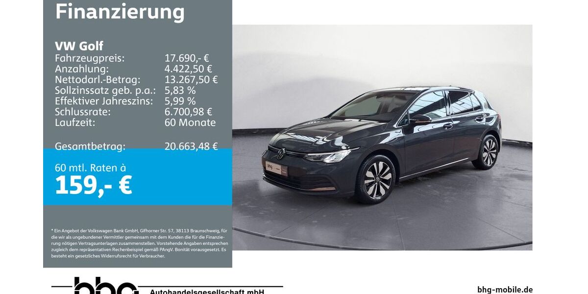 VW Golf 40.067 km 16.920 &euro; Ettlingen 76275