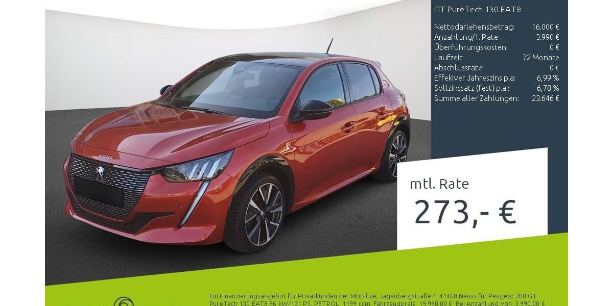 Peugeot 208 15.961 km 19.380 &euro; Stuhr 28816