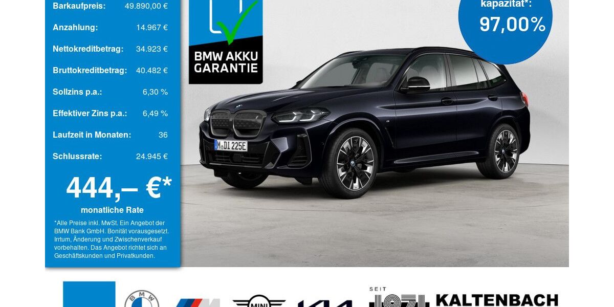 BMW iX3 15.572 km 49.890 &euro; Wiehl 51674
