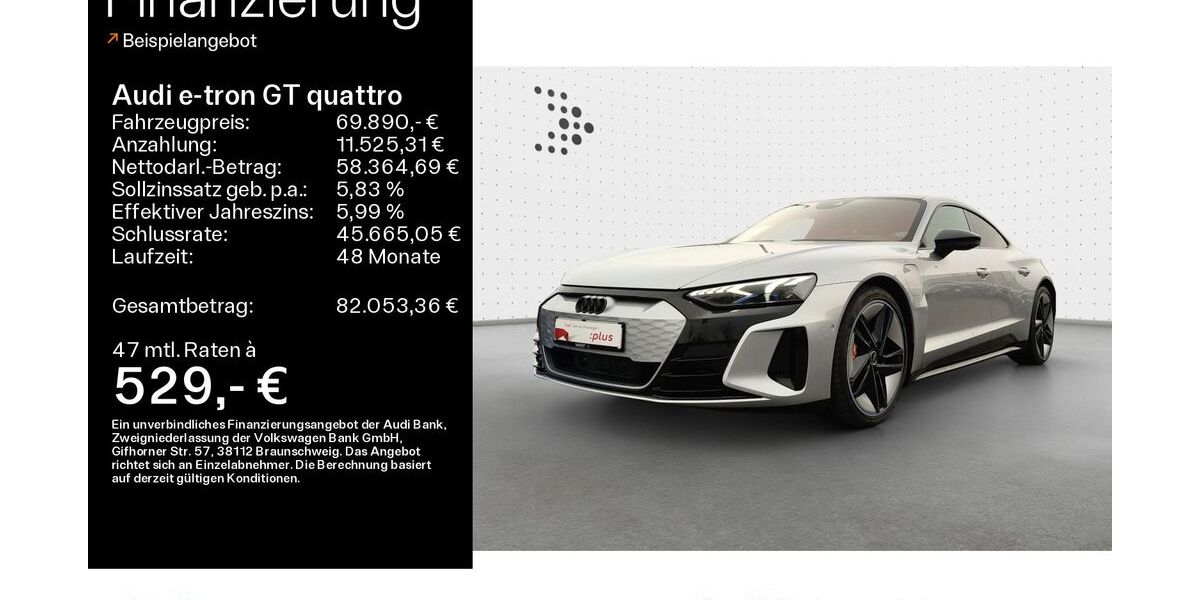 Audi e-tron GT 23.607 km 68.890 &euro; Oberursel 61440