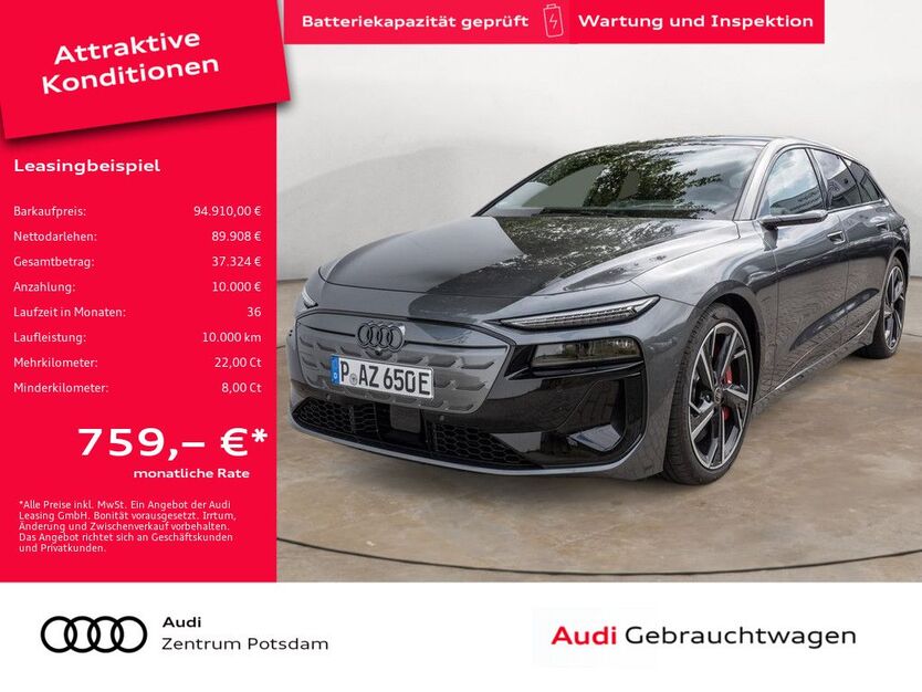 Audi S6 e-tron 12.000 km 94.910 € Potsdam 14482