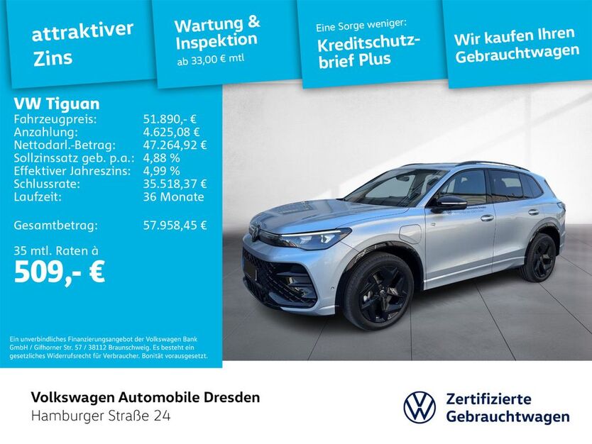 VW Tiguan 14.870 km 51.890 € Dresden 01067