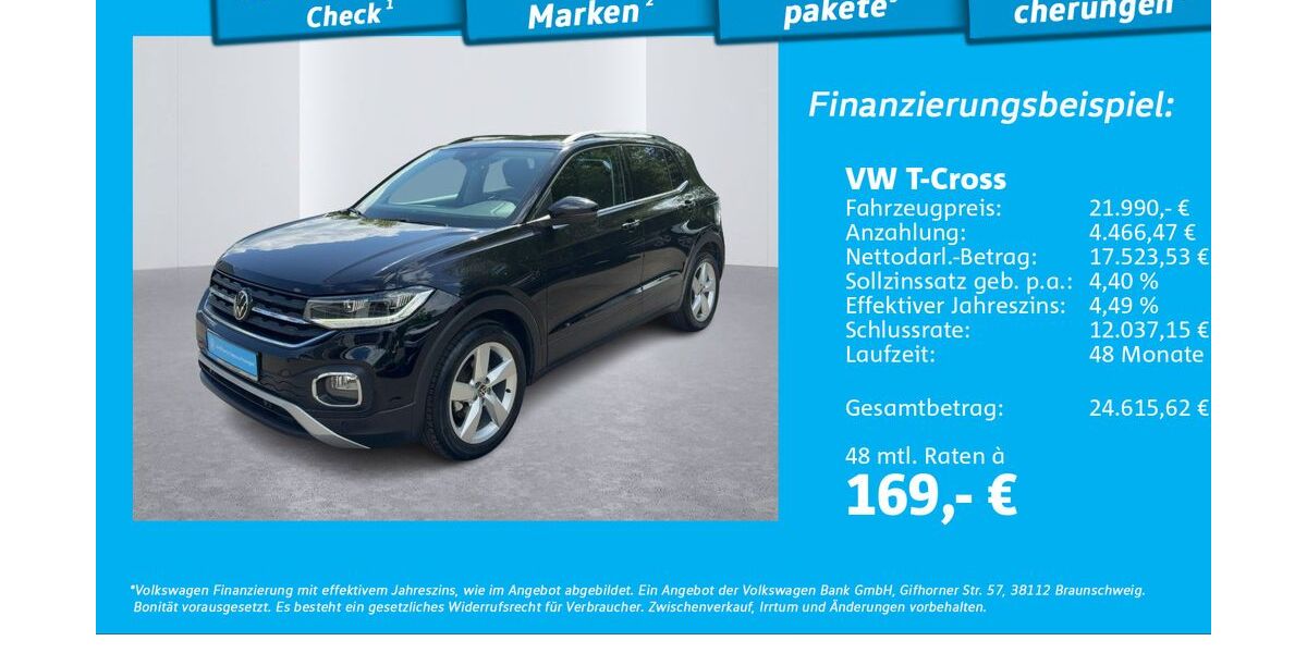 VW T-Cross 34.634 km 21.990 &euro; Glinde 21509