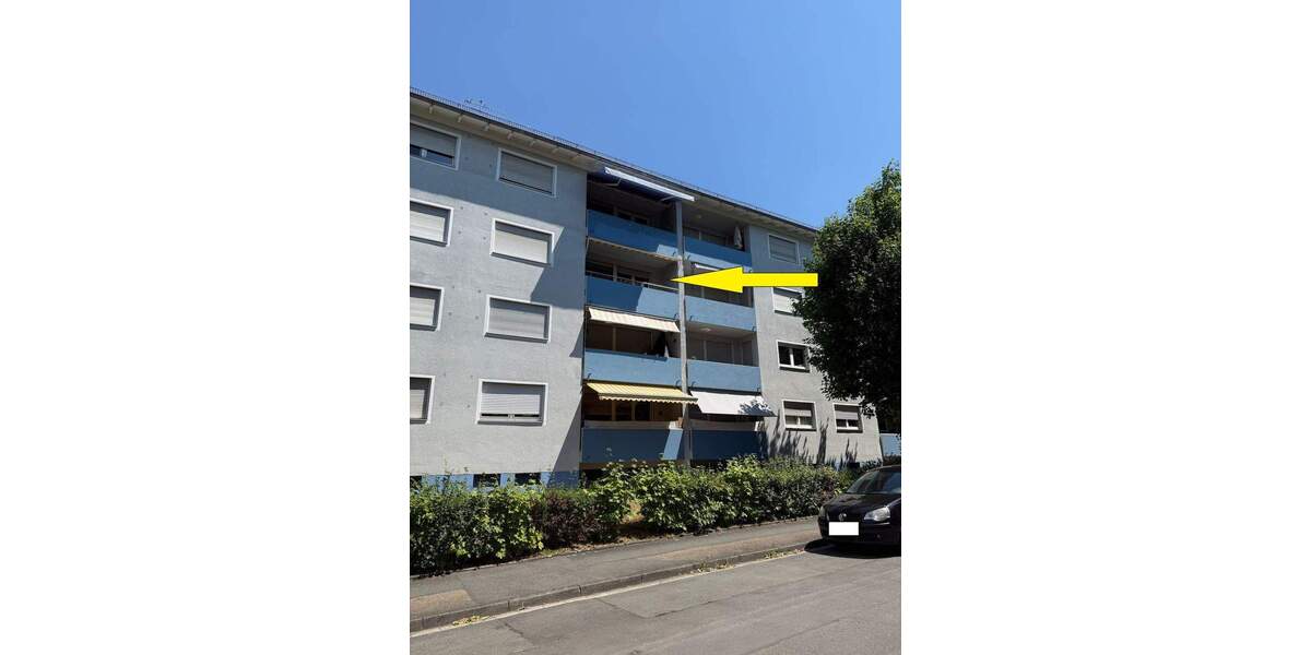 3-ZIMMER-WOHNUNG mit EBK, WESTBALKON & KFZ-STELLPLATZ 3 zimmer