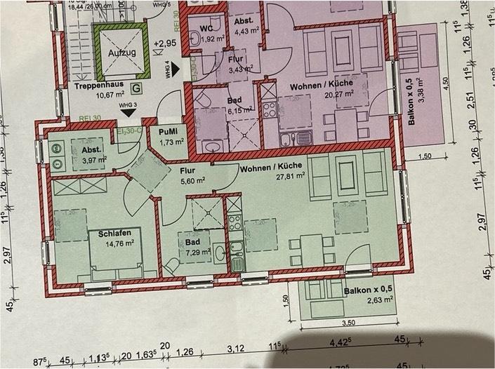 2-Zimmerwohnung in Meppen Widukindstraße 2 zimmer