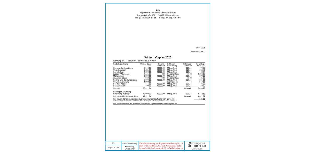 Günstige Mansarden- & Balkonwohnung in Wilhelmshaven - Bant 5 zimmer