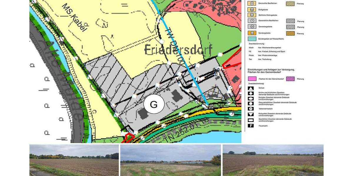 ca. 48.526 m² großes Gewerbegrundstück mit großem Entwicklungspotential; Flächennutzungsplan vorhanden zimmer