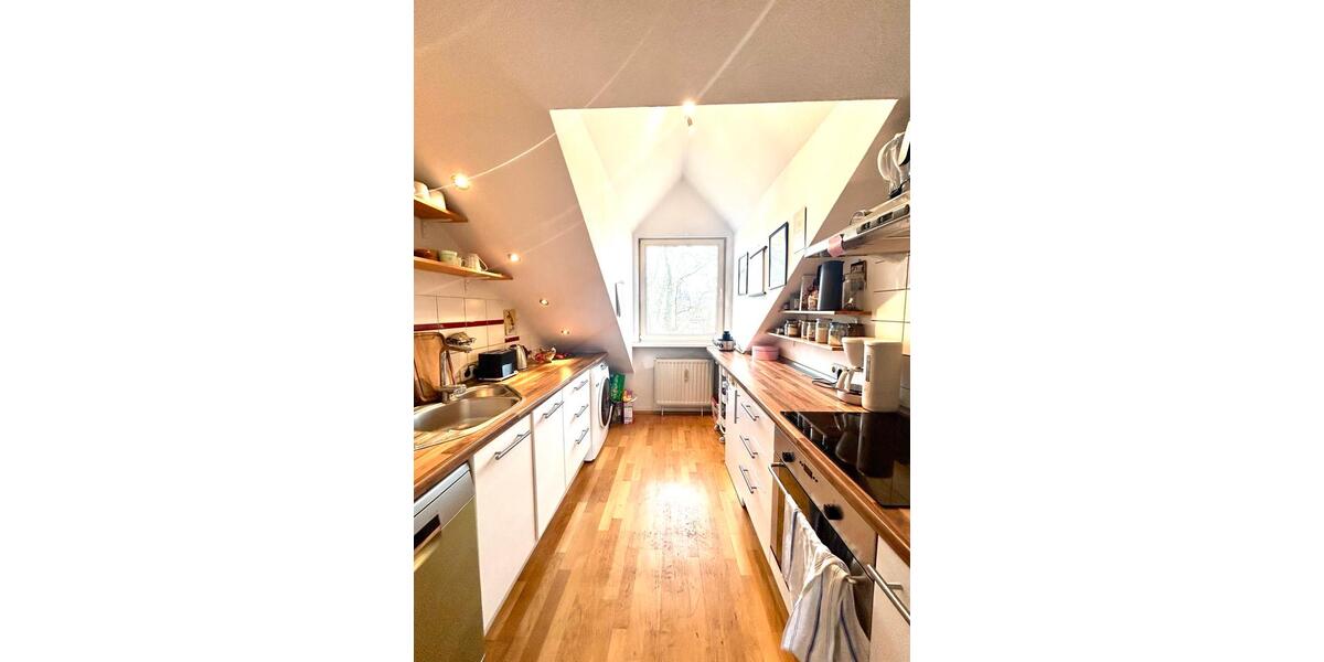 Dachgeschoßwohnung Köln Innenstadt - 2 Zimmer, 55 m&sup2;, 1.250&euro; | Angebot:25407456