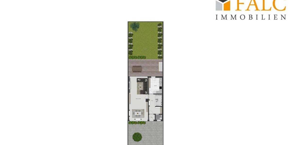 Reihenmittelhaus Köln Lindweiler - 4 Zimmer, 90 m&sup2;, 256.800&euro; | Angebot:26695604