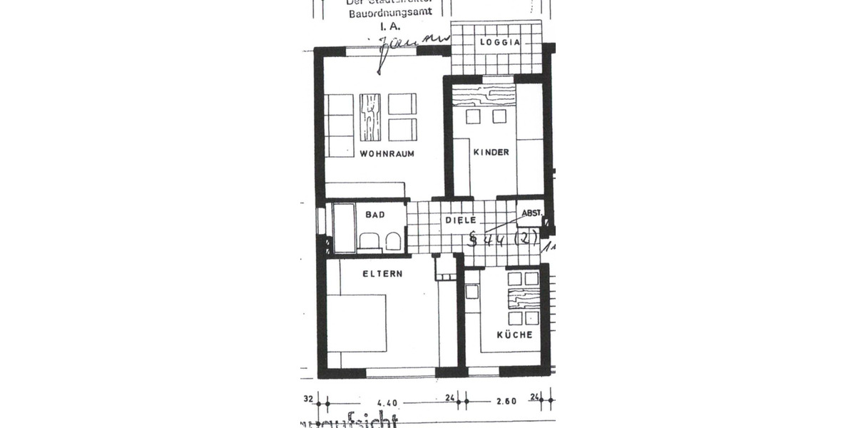 Etagenwohnung Viersen Boisheim - 3 Zimmer, 71 m&sup2;, 675&euro; | Angebot:24702410