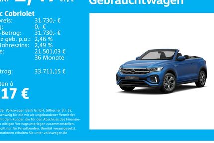 VW T-Roc 23.257 km 31.730 &euro; Stuttgart-Wangen 70188