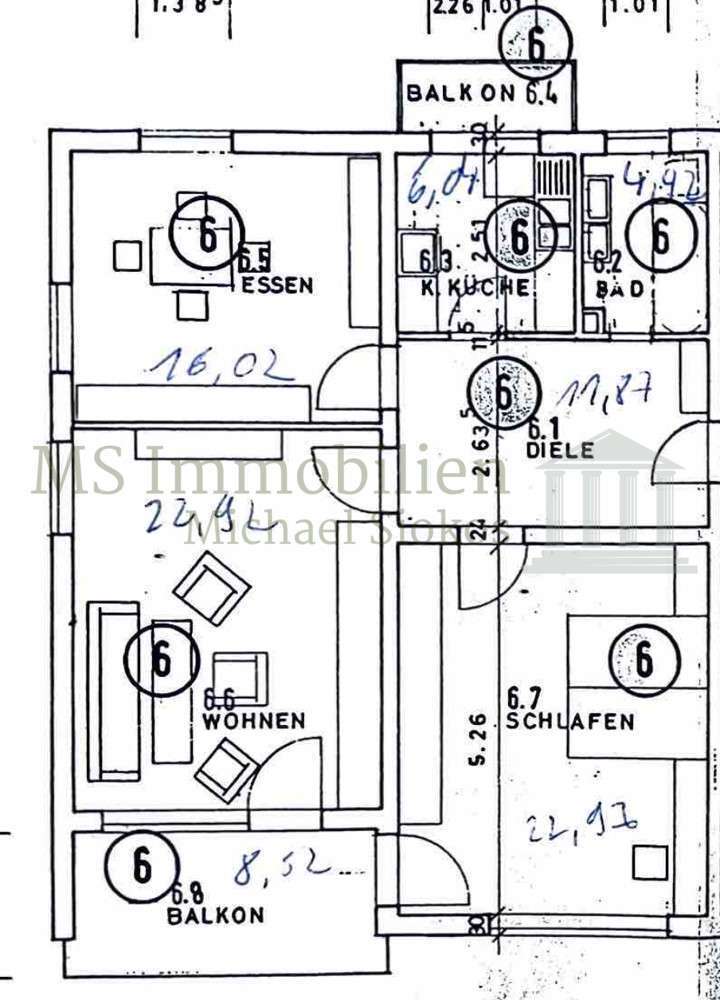 Wohnung zum Mieten in Lampertheim 950 € 90 m²