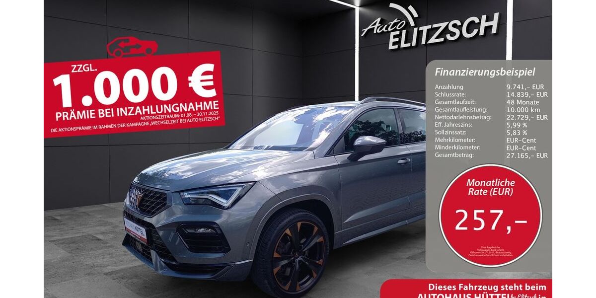 Cupra Ateca 42.600 km 32.470 € Dippoldiswalde 01744
