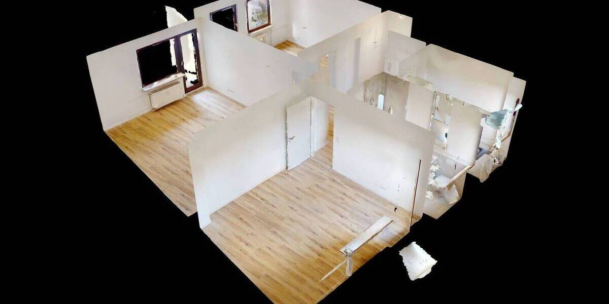 Etagenwohnung Frankfurt Ginnheim - 3 Zimmer, 81 m&sup2;, 1.500&euro; | Angebot:26886494