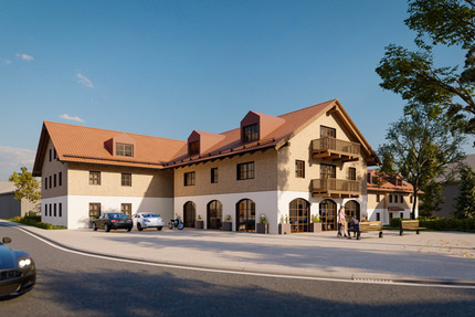 3-Zimmer-Wohnung mit Maibaum-Blick im Herzen von Münsing