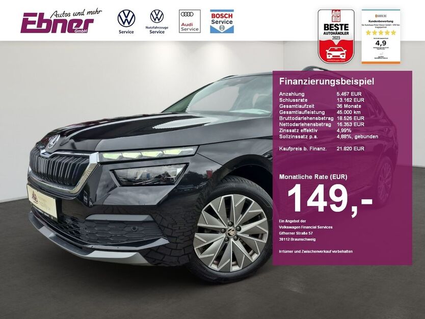 Skoda Kamiq 38.400 km 21.820 € Albbruck 79774