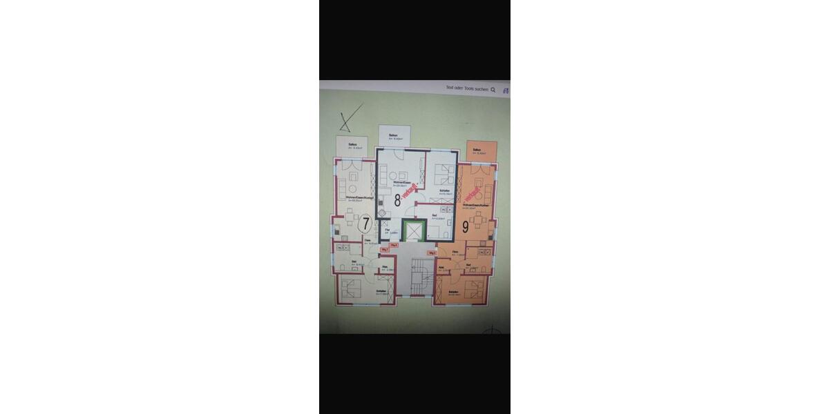 Etagenwohnung Bürstadt - 2 Zimmer, 58 m&sup2;, 300.000&euro; | Angebot:27122468