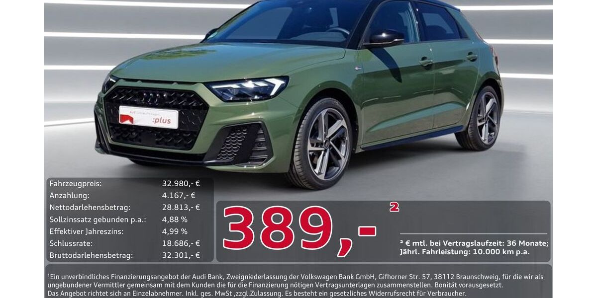 Audi A1 9.500 km 32.980 &euro; Ingolstadt 85057