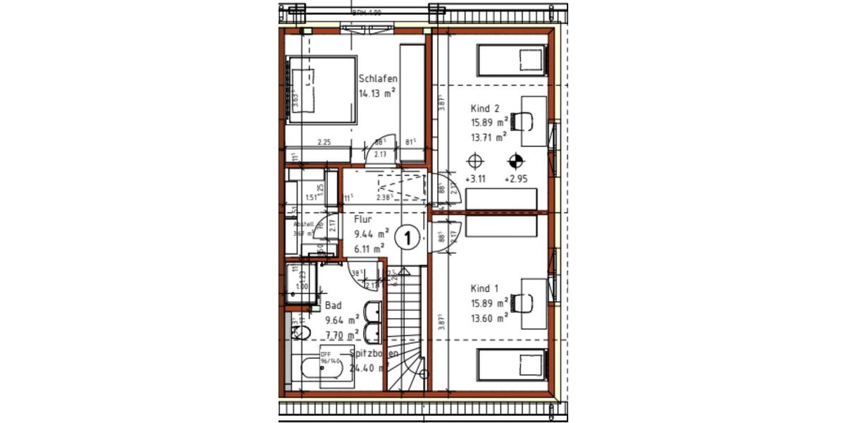 Doppelhaushälfte Bad Nenndorf - 5 Zimmer, 126 m&sup2;, 539.000&euro; | Angebot:26236810