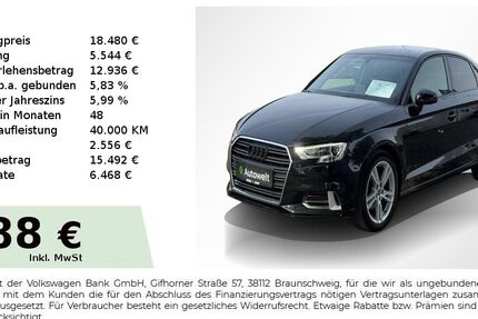 Audi A3 58.350 km 18.480 &euro; Nürnberg 90431