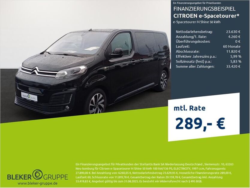 Citroen SpaceTourer 60.664 km 25.980 € Dülmen 48249