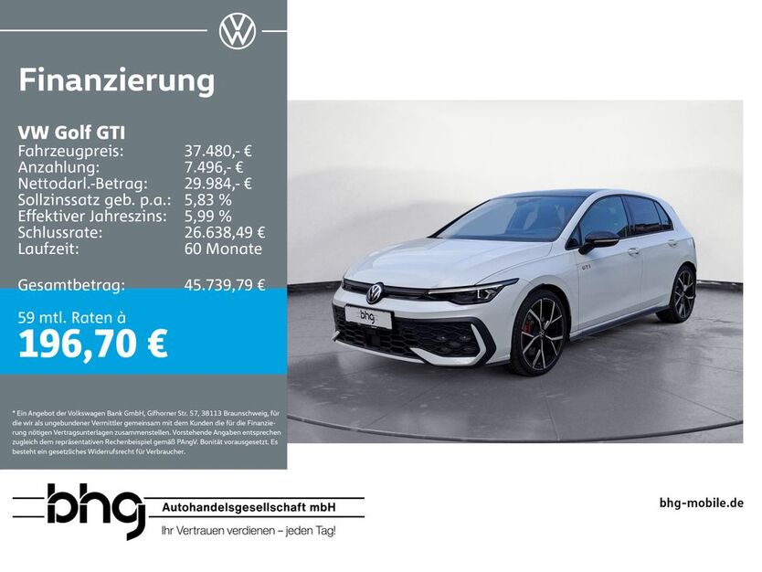 VW Golf 23.743 km 37.480 € Durmersheim 76448