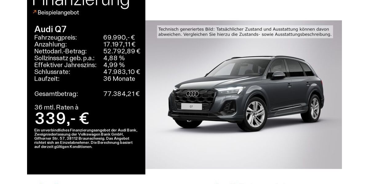 Audi Q7 21.951 km 69.990 € Hofheim 65719