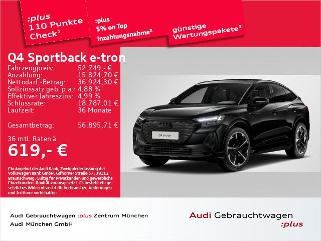 Audi Q4 e-tron 24.774 km 52.749 &euro; Eching 85386