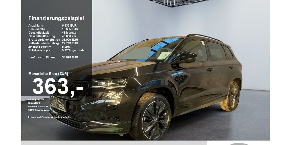 Skoda Karoq 7.562 km 34.678 &euro; Brandenburg 14770