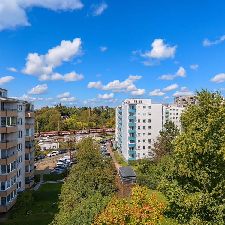 Gepflegte 2-Zimmer-Wohnung mit Südbalkon in zentraler Lage 2 zimmer
