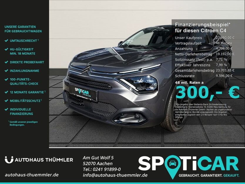 Citroen C4 X 22.240 km 23.990 € Aachen 52070