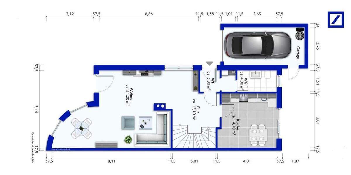 Doppelhaushälfte Adendorf - 3 Zimmer, 127 m&sup2;, 445.000&euro; | Angebot:25801933