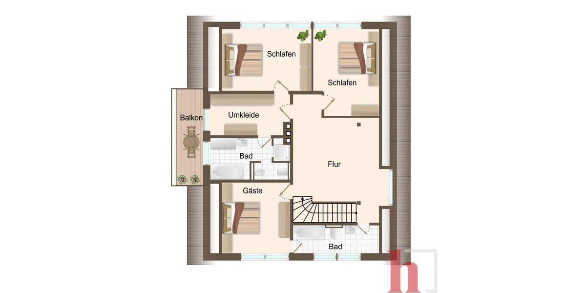 Charmantes Wohnhaus in bevorzugter Wohnlage von Dinklage 6 zimmer