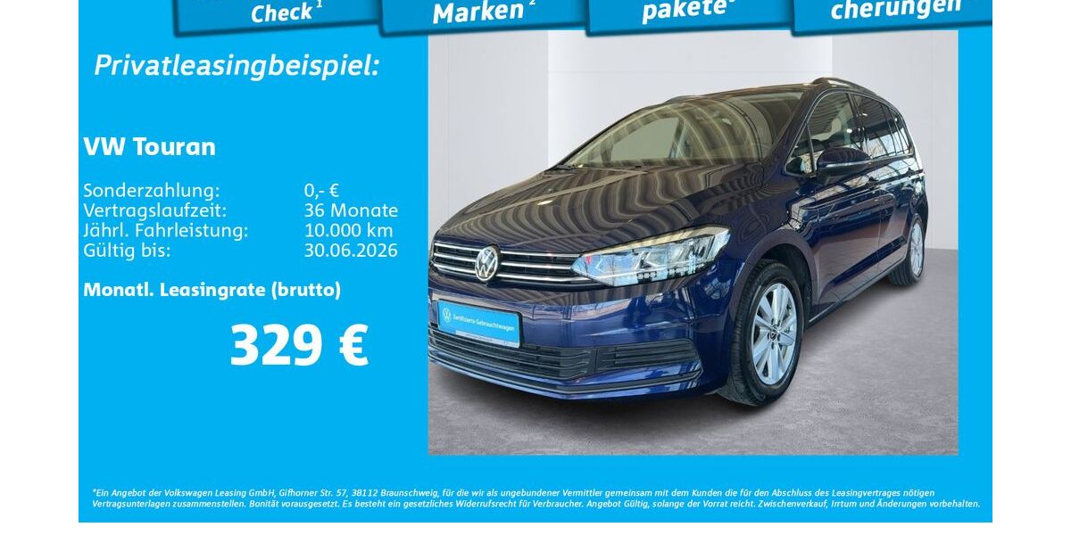 VW Touran 62.152 km 24.990 &euro; Glinde 21509