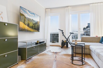 Vermietete 2-Zimmer-Wohnung mit Balkon und TG-Stellplatz in einem modernen Gebäude aus 2015 - Wohnung Frankfurt am Main / Kalbach Kalbach | Angebot:25510376